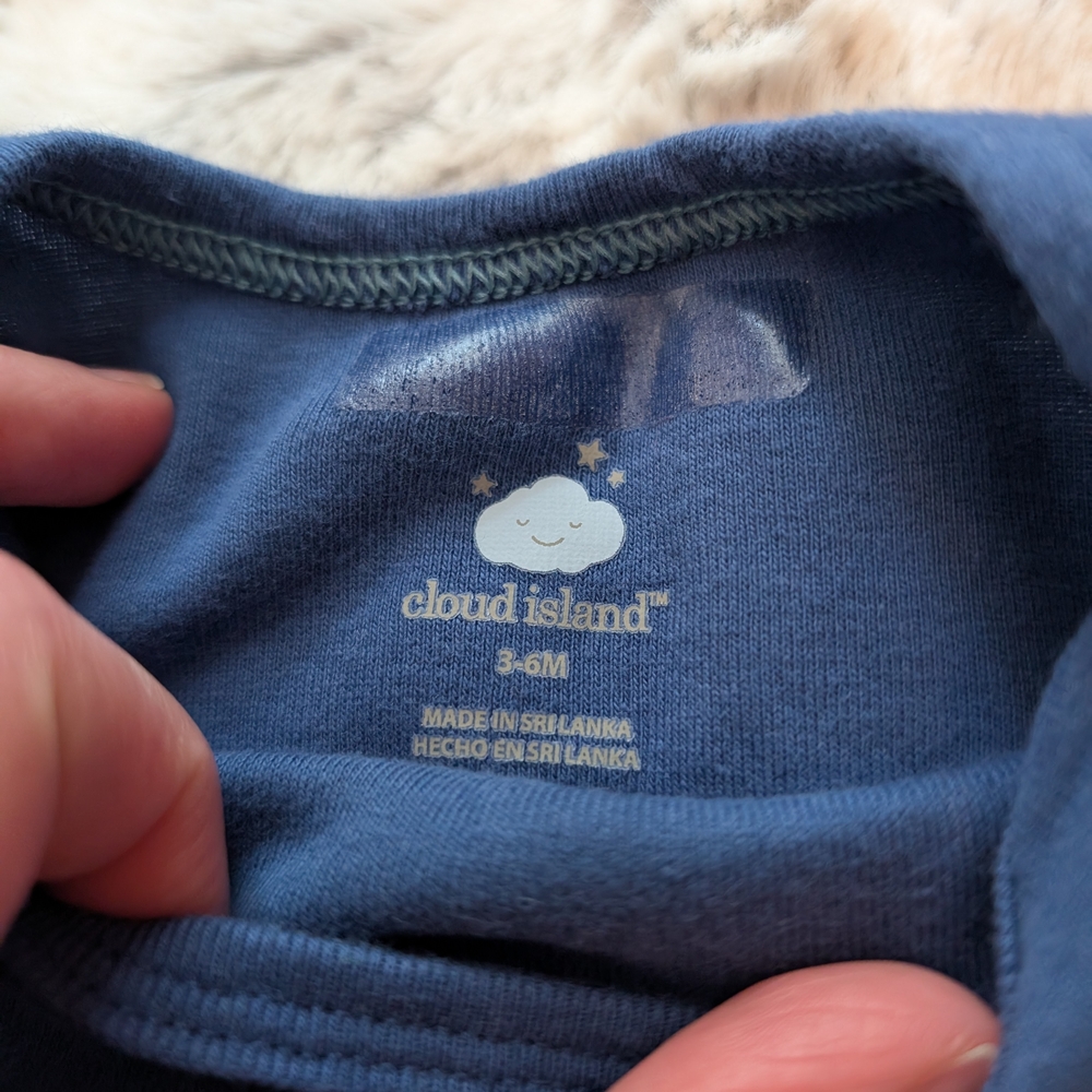 Cloud Island 3-6 Month Baby Bundle Blue Space Green - Picture 4 of 6